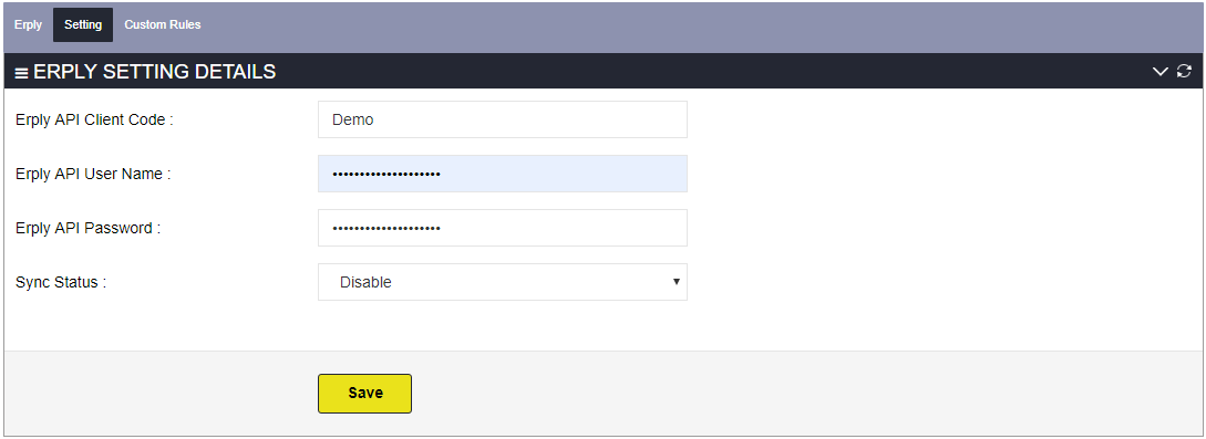 ERPLY-Setting-Details
