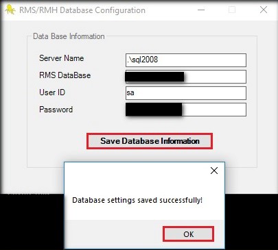 Save-Database-Information