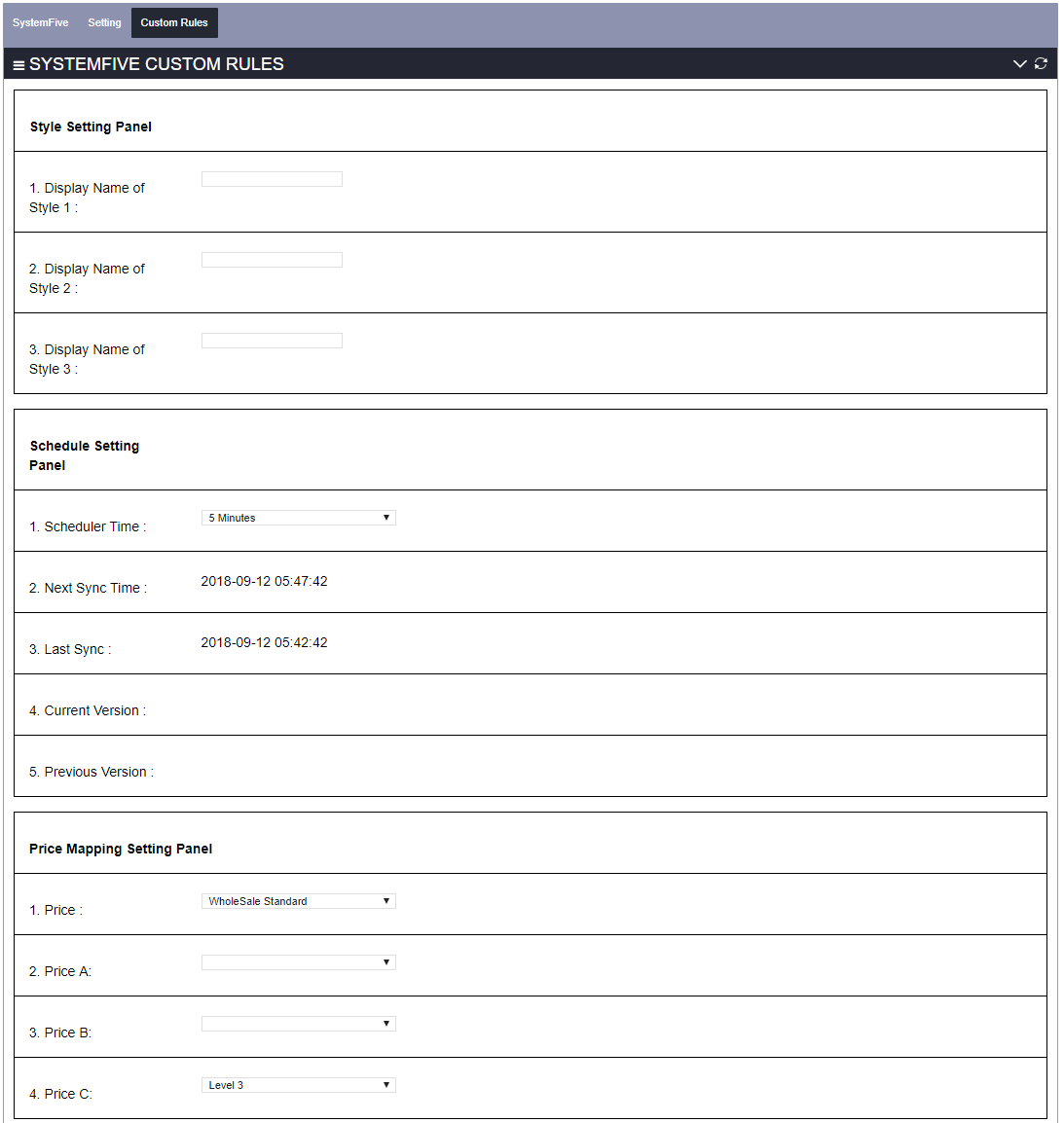 System-5-Setting-Panel