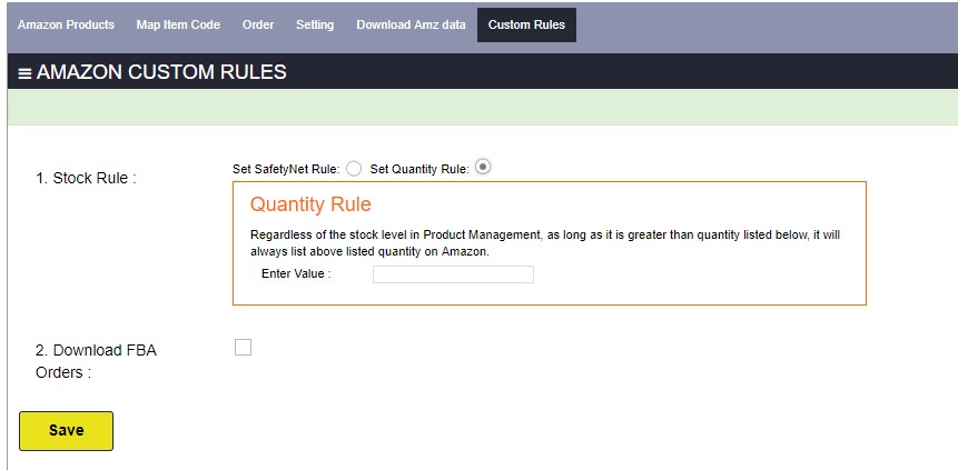 quantity-rule
