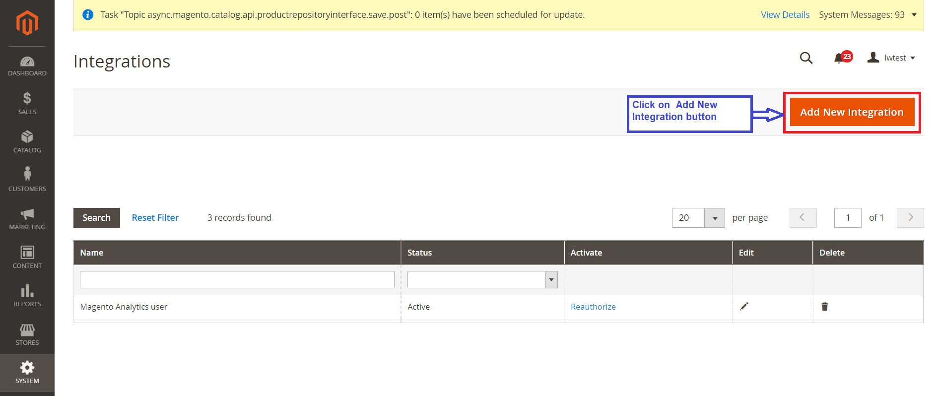 Add New Integrations