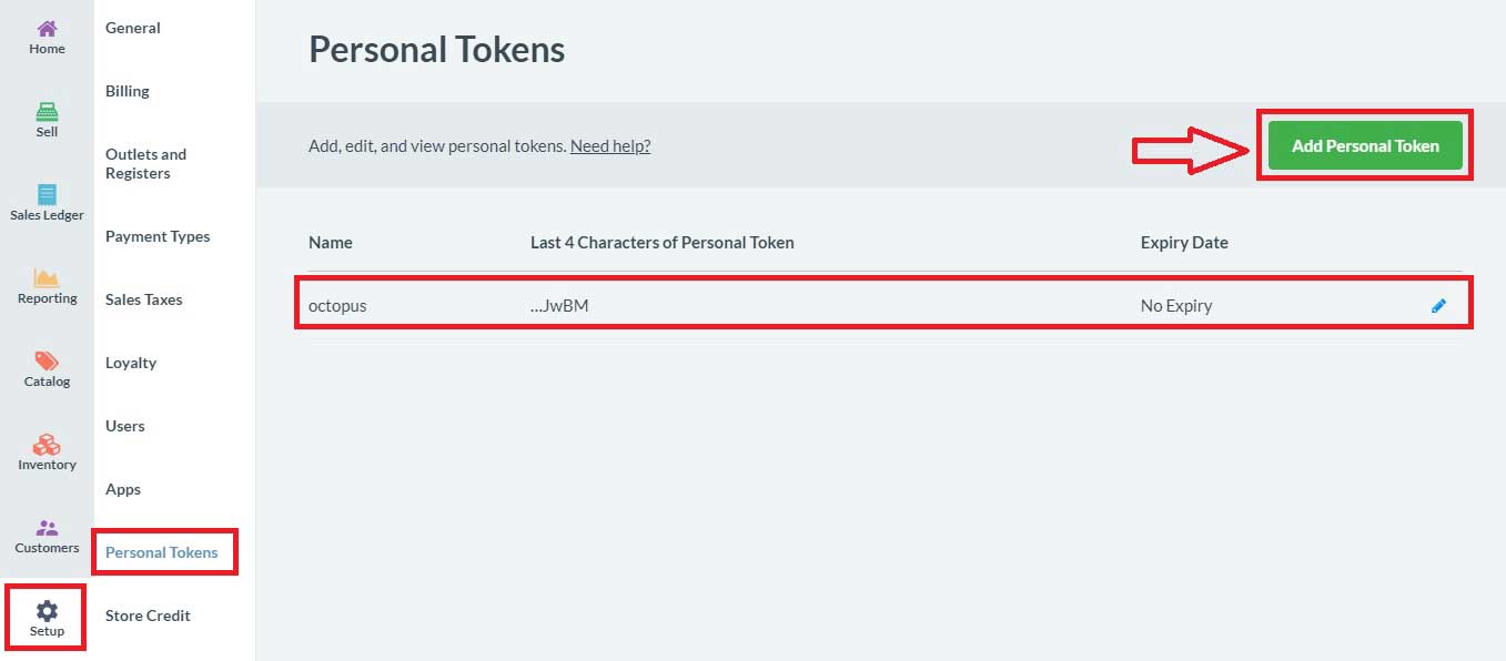 Personal-Token