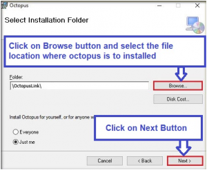click on next button