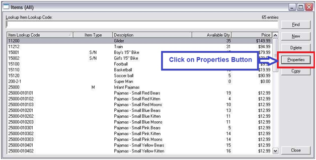 properties