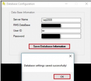 save database