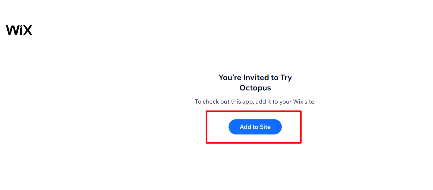wix app page