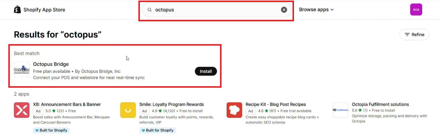 Search-octopus