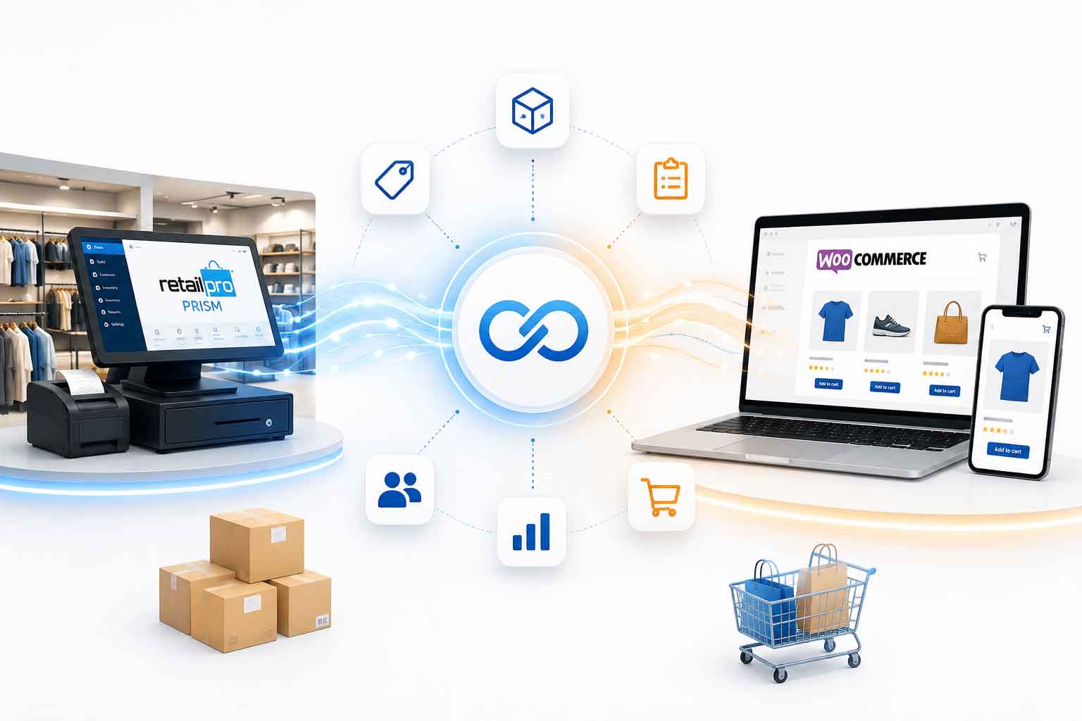 How Do I Sync Retail Pro Prism Products to WooCommerce