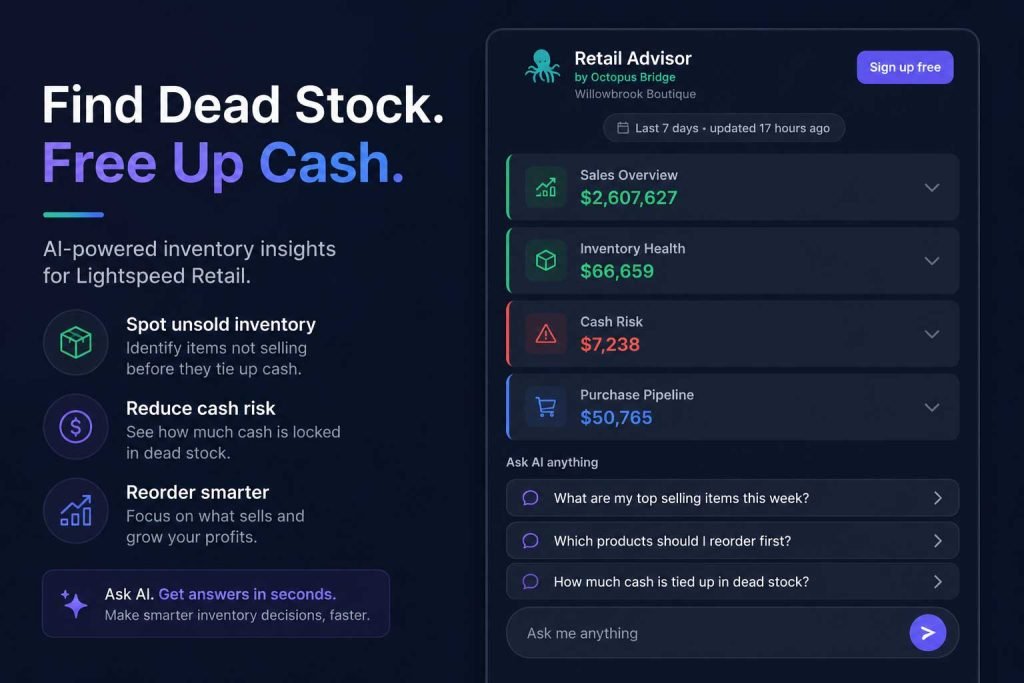 Find Dead Stock in Lightspeed Retail